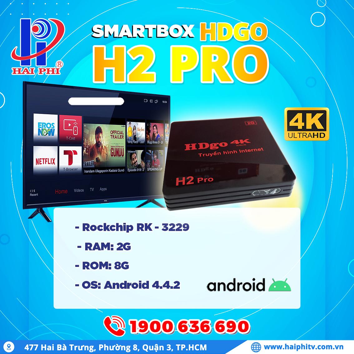 Smart Box HD Go H2 Pro - Hải Phi - Công Ty TNHH Hải Phi